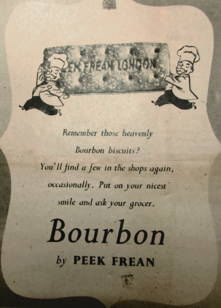 Bourbon vintage print ad