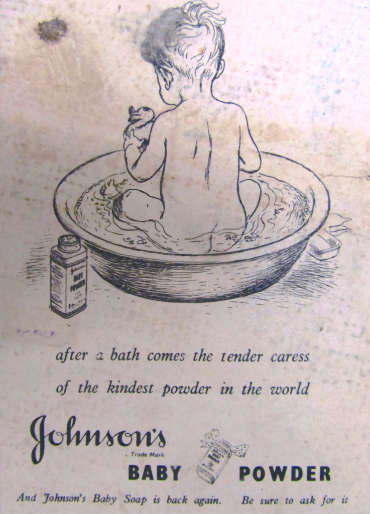Johnson's vintage print ad