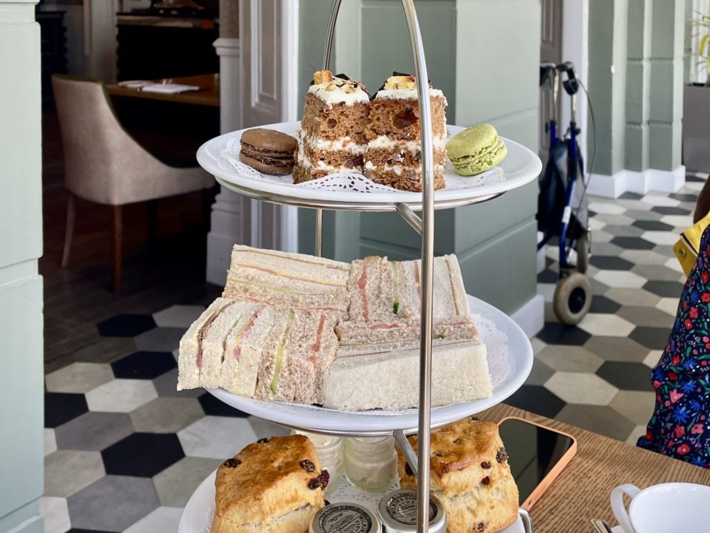The Best Western afternoon tea
